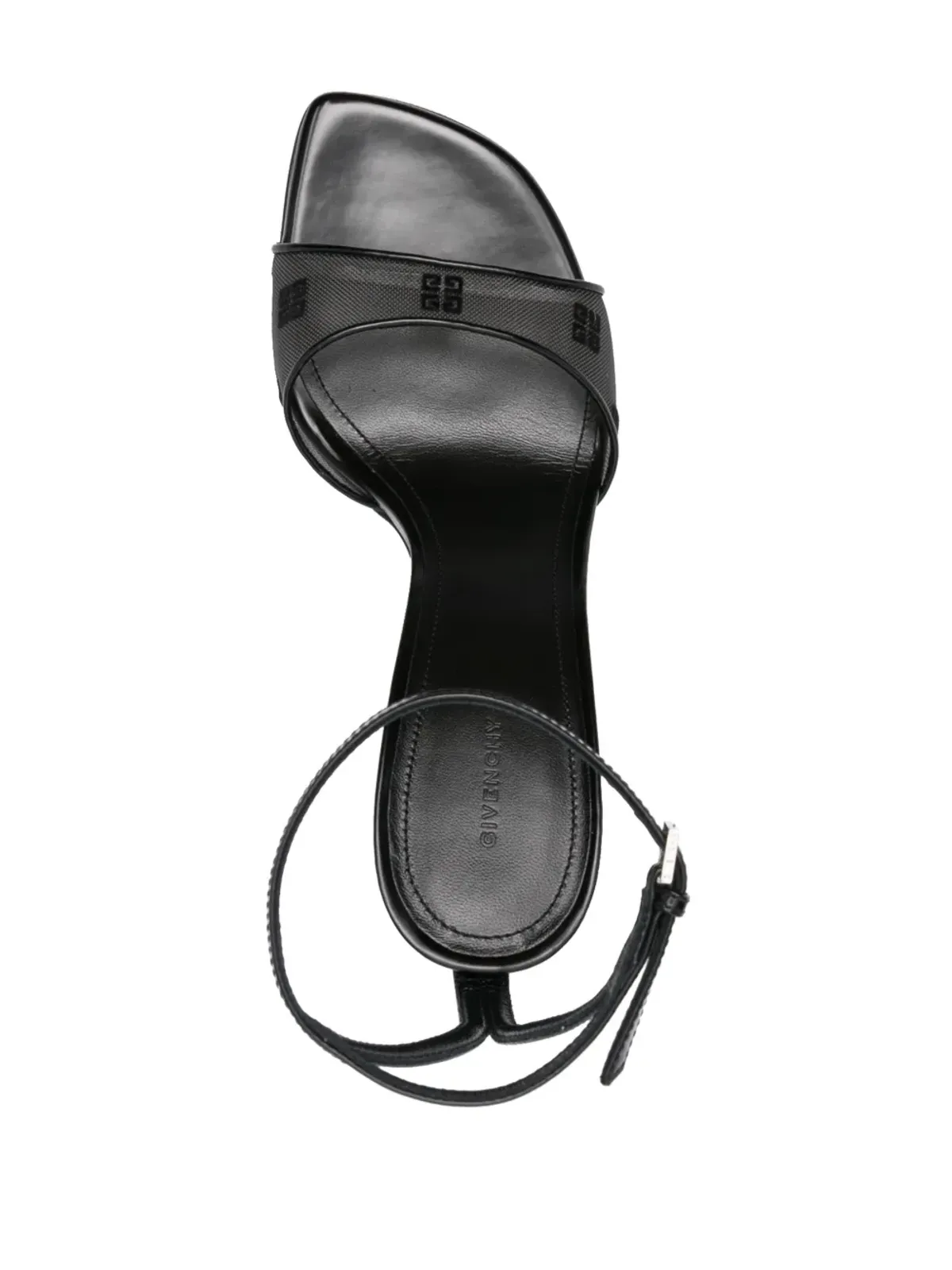 Givenchy ステッチ 95mm サンダル - ブラック - 画像4