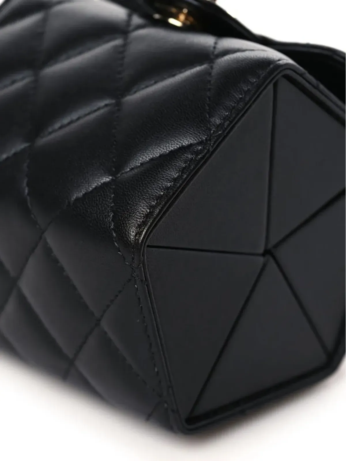 CHANEL ビンテージ ミニフラップ アコーディオン ジュエリーボックス - 画像3