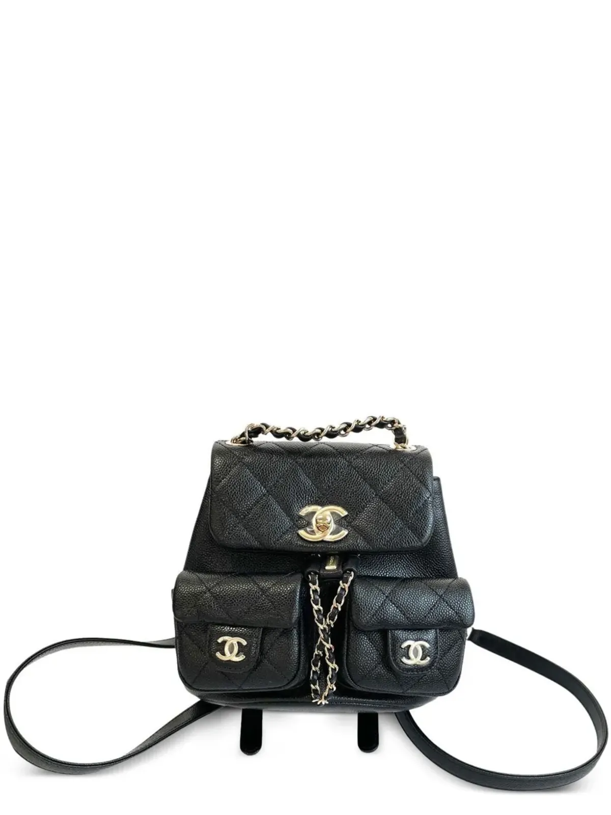 CHANEL ビンテージ ミニ デュマ バックパック - 画像1