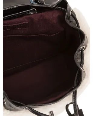 CHANEL ビンテージ Mountain shearling バックパック - ブラック - サムネイル5