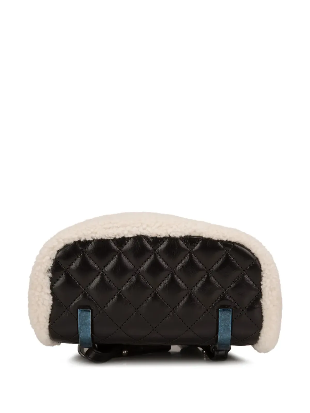 CHANEL ビンテージ Mountain shearling バックパック - ブラック - 画像4