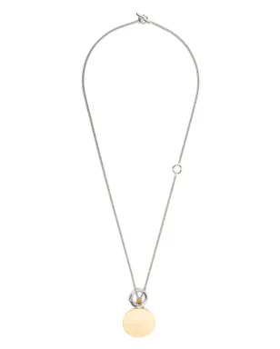 Jil Sander ツートーン刻印入り ネックレス - イエロー - サムネイル1
