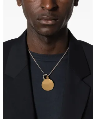 Jil Sander ツートーン刻印入り ネックレス - イエロー - サムネイル2