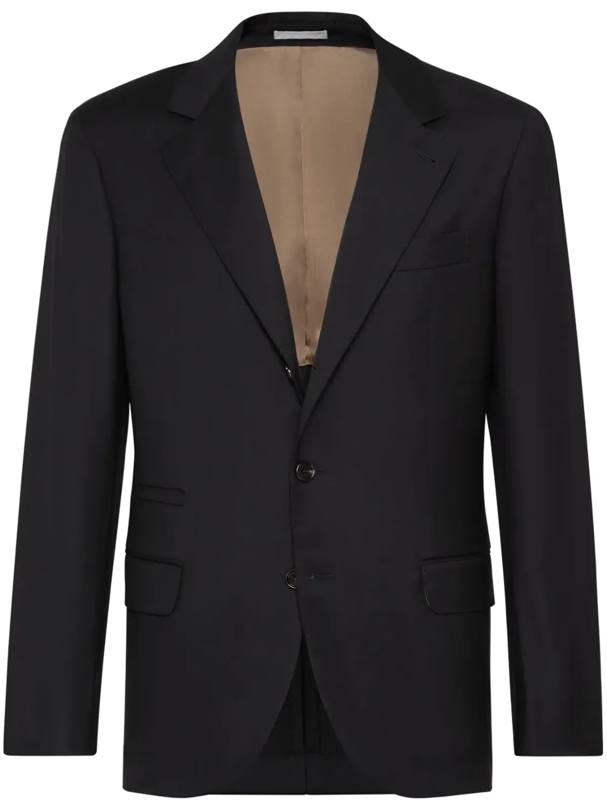 Brunello Cucinelli テーラード ウール ブレザー ブラック - 画像1