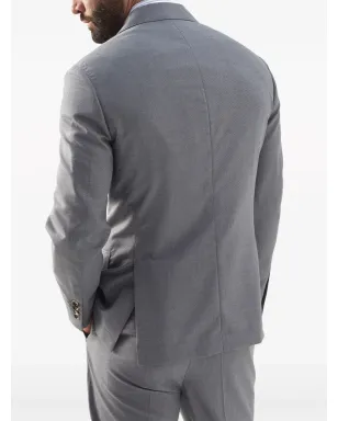 Brunello Cucinelli シングルブレスト スーツブレザー - グレー - サムネイル5