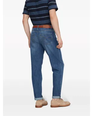 Brunello Cucinelli スリムカット ミッドライズ ジーンズ - サムネイル4