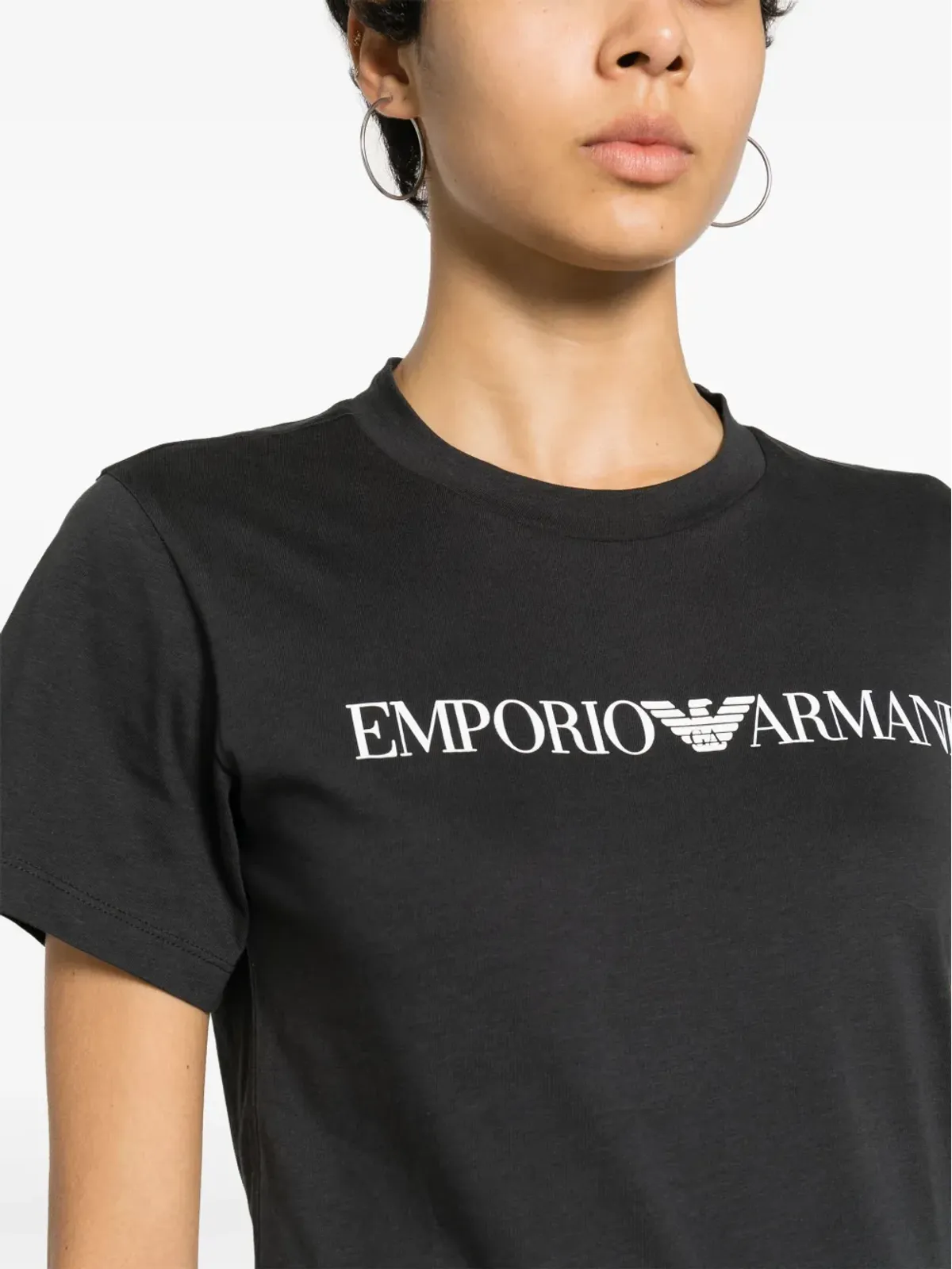 Emporio Armani ロゴプリントTシャツ - 画像5