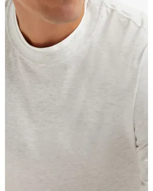 Brunello Cucinelli メランジ風コットン Tシャツ - ホワイト - サムネイル5