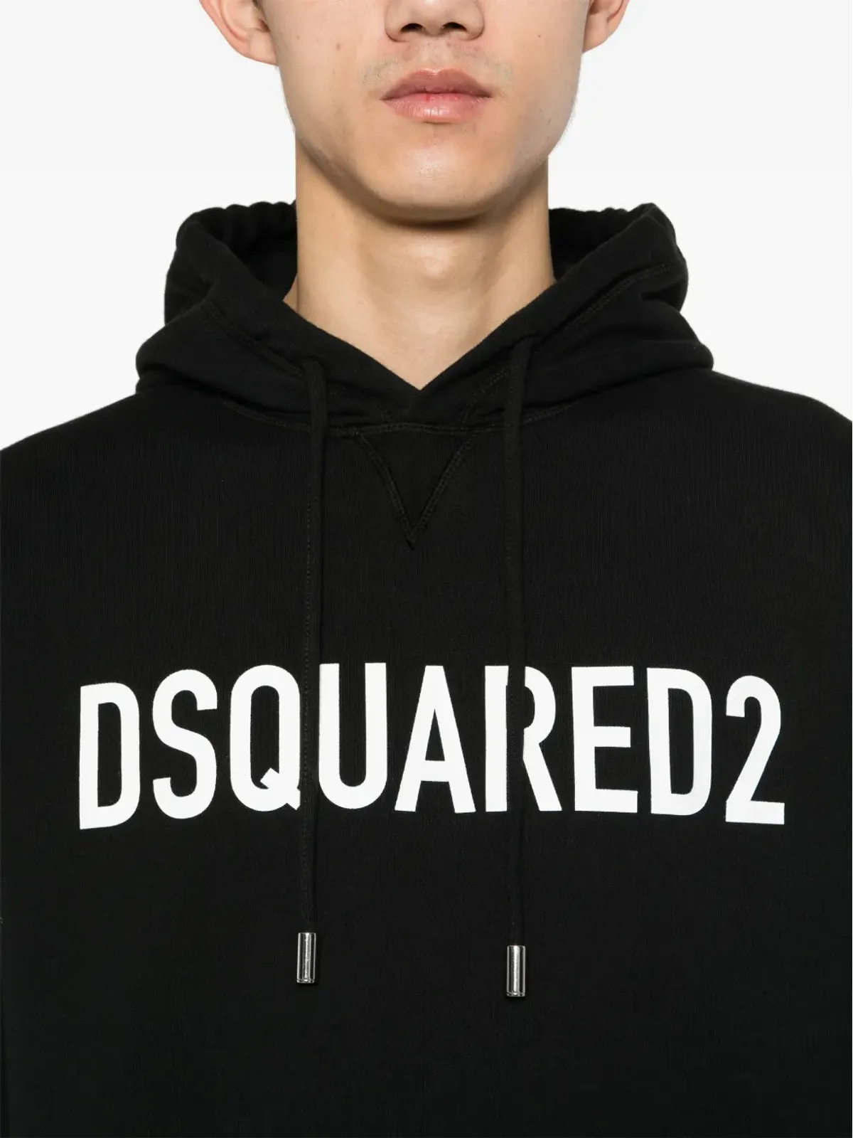 DSQUARED2 クールフィット ロゴプリント フーディー - 画像5