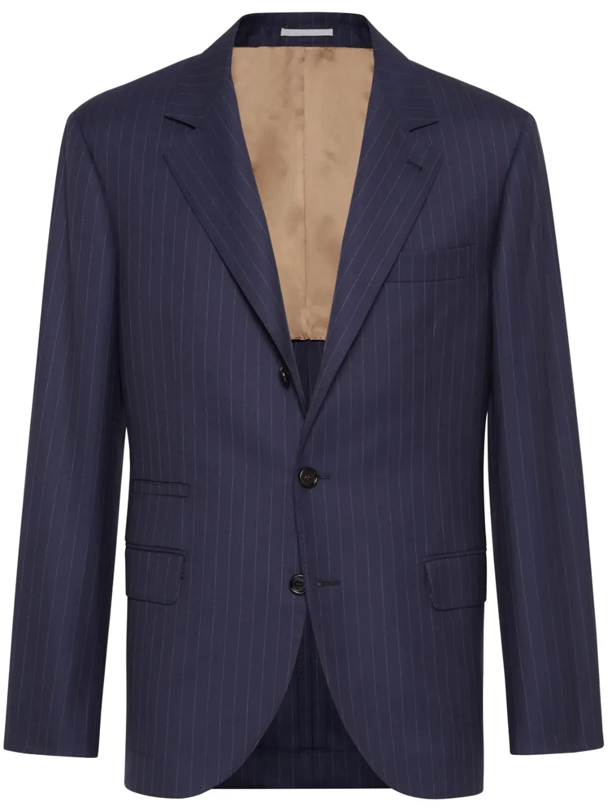 Brunello Cucinelli ピンストライプ ヴァージンウール ブレザー - 画像1