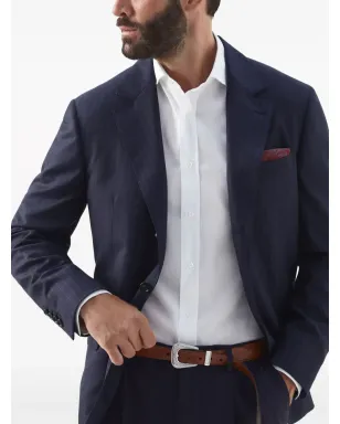 Brunello Cucinelli ピンストライプ ヴァージンウール ブレザー - サムネイル5