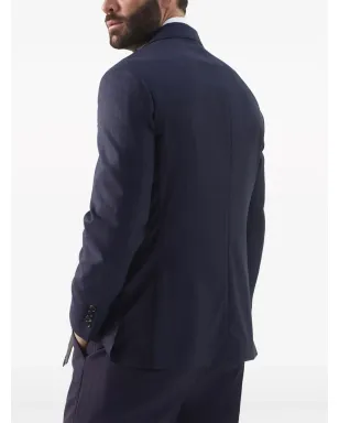 Brunello Cucinelli ピンストライプ ヴァージンウール ブレザー - サムネイル4