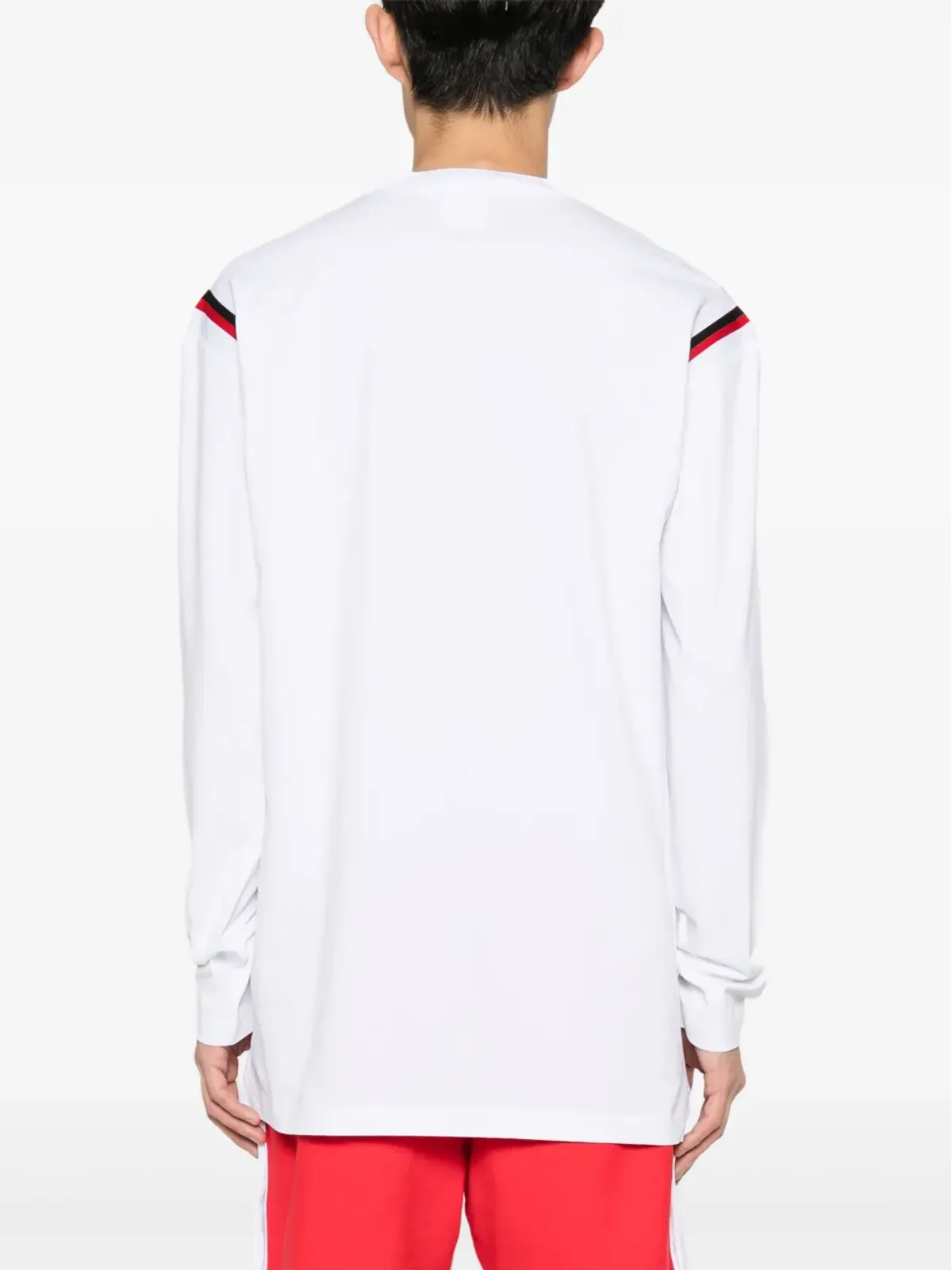 DSQUARED2 ストライプディテール ロングスリーブ Tシャツ - 画像4