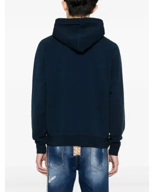 DSQUARED2 VIP クール ラグラン フード付きパーカー ブルー - サムネイル4