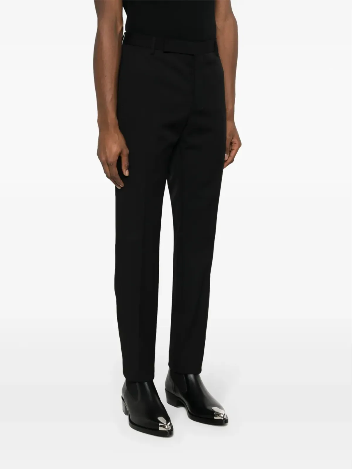 Saint Laurent テーラード スリムフィット パンツ - 画像3