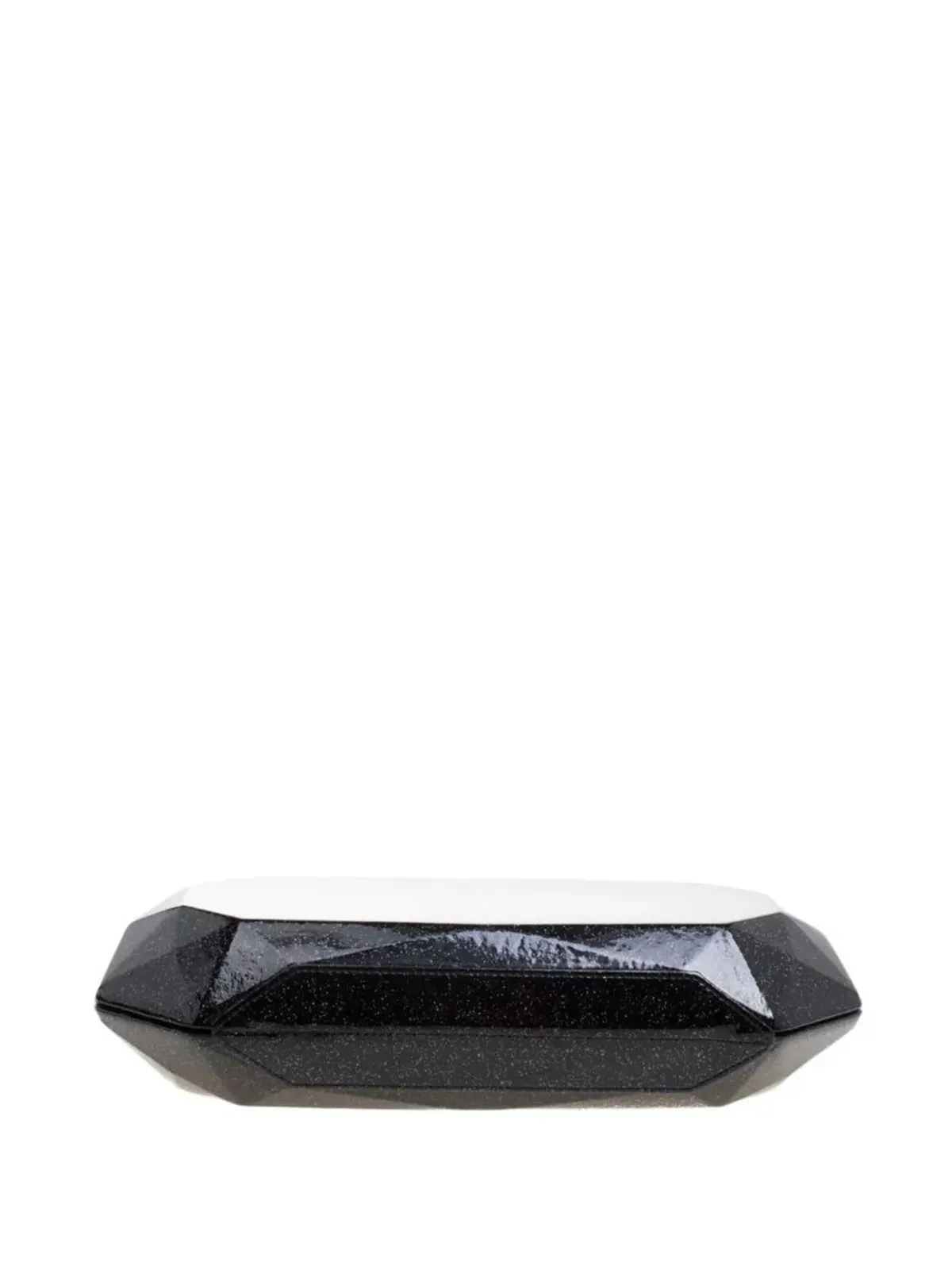 CHANEL ビンテージ 2008 Swarovski CC クラッチバッグ - ブラック - 画像3