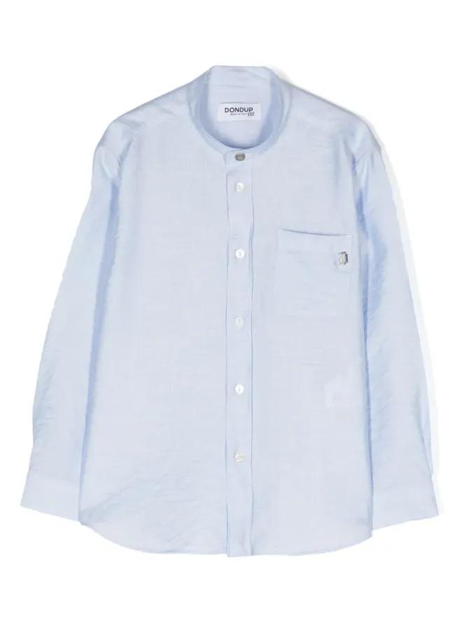 DONDUP KIDS DONDUP KIDS ロゴプレートストライプシャツの商品画像