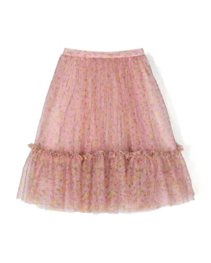 Philosophy Di Lorenzo Serafini Kids 花柄プリントのチュールスカート - サムネイル1