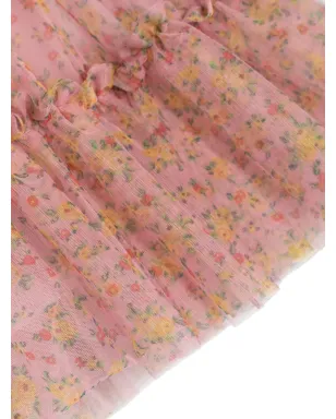 Philosophy Di Lorenzo Serafini Kids 花柄プリントのチュールスカート - サムネイル3
