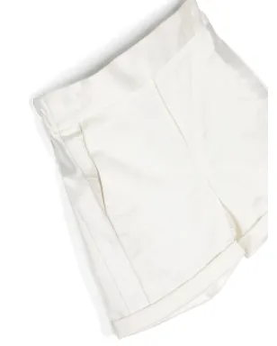 Monnalisa ショートスリーブ コットン スーツ - White - サムネイル3