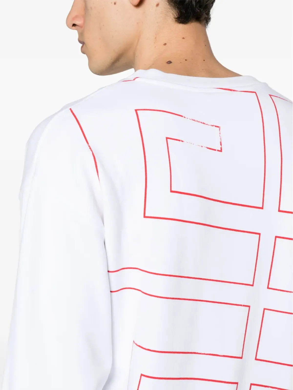 Givenchy 4G プリント コットン スウェットシャツ - 画像5