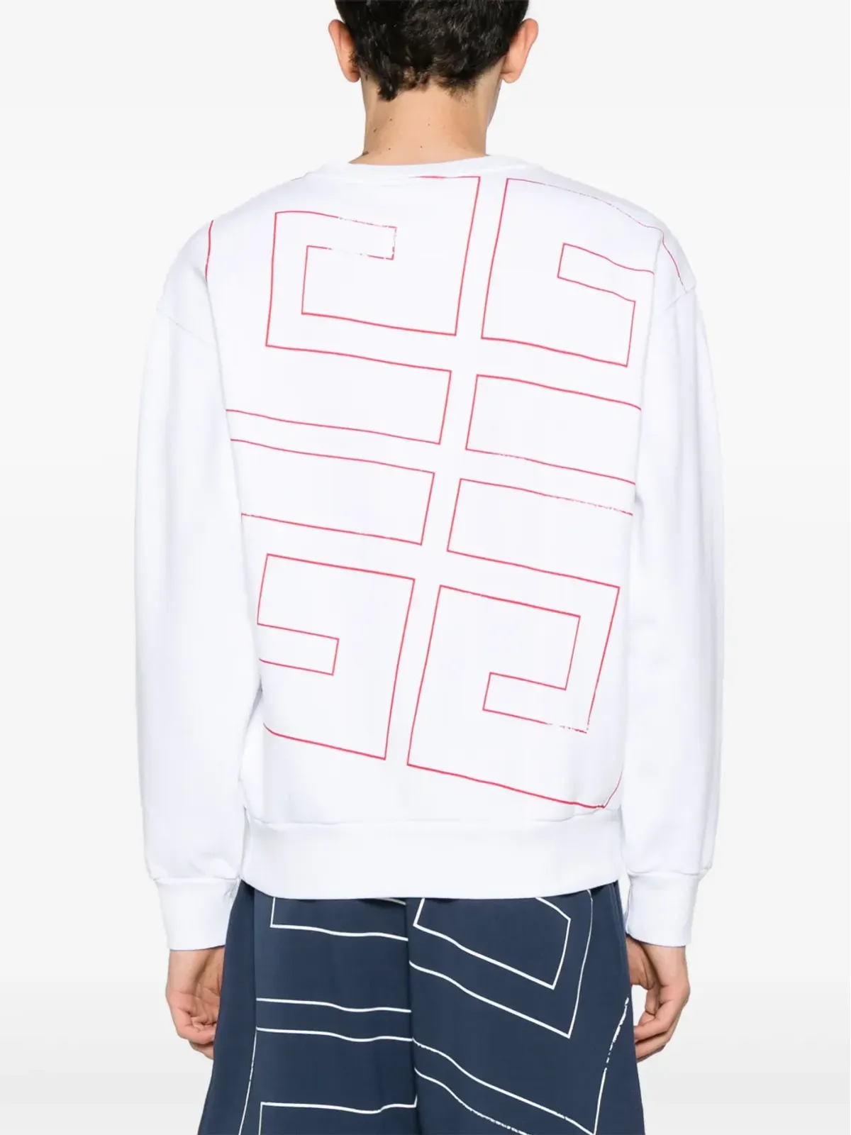 Givenchy 4G プリント コットン スウェットシャツ - 画像4