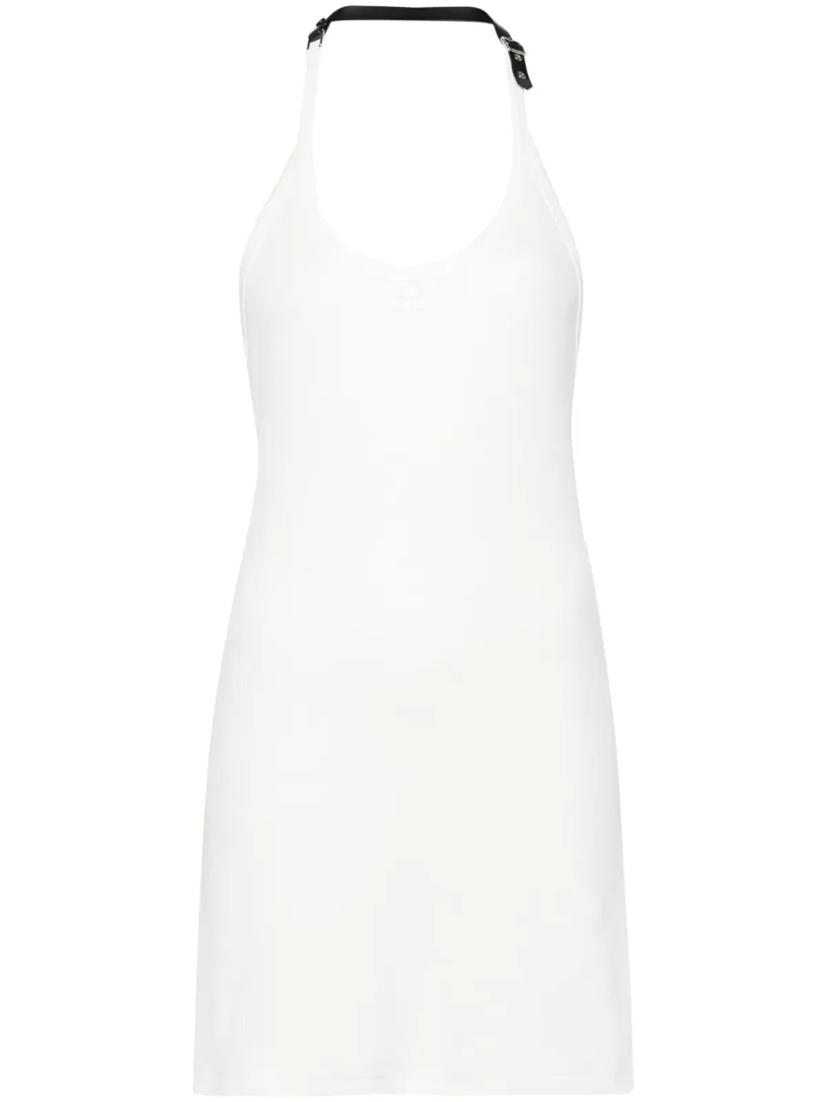 Courrèges Holistic Buckle 90年代 ロゴパッチ ミニドレス - 画像1