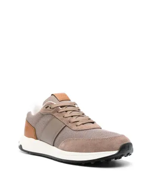 Tod's ロゴデボス加工 スエード スニーカー ブラウン - サムネイル2