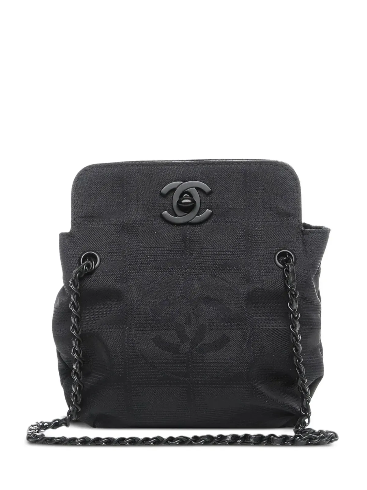 CHANEL ビンテージ 2002 CCミニバッグ ブラック - 画像1