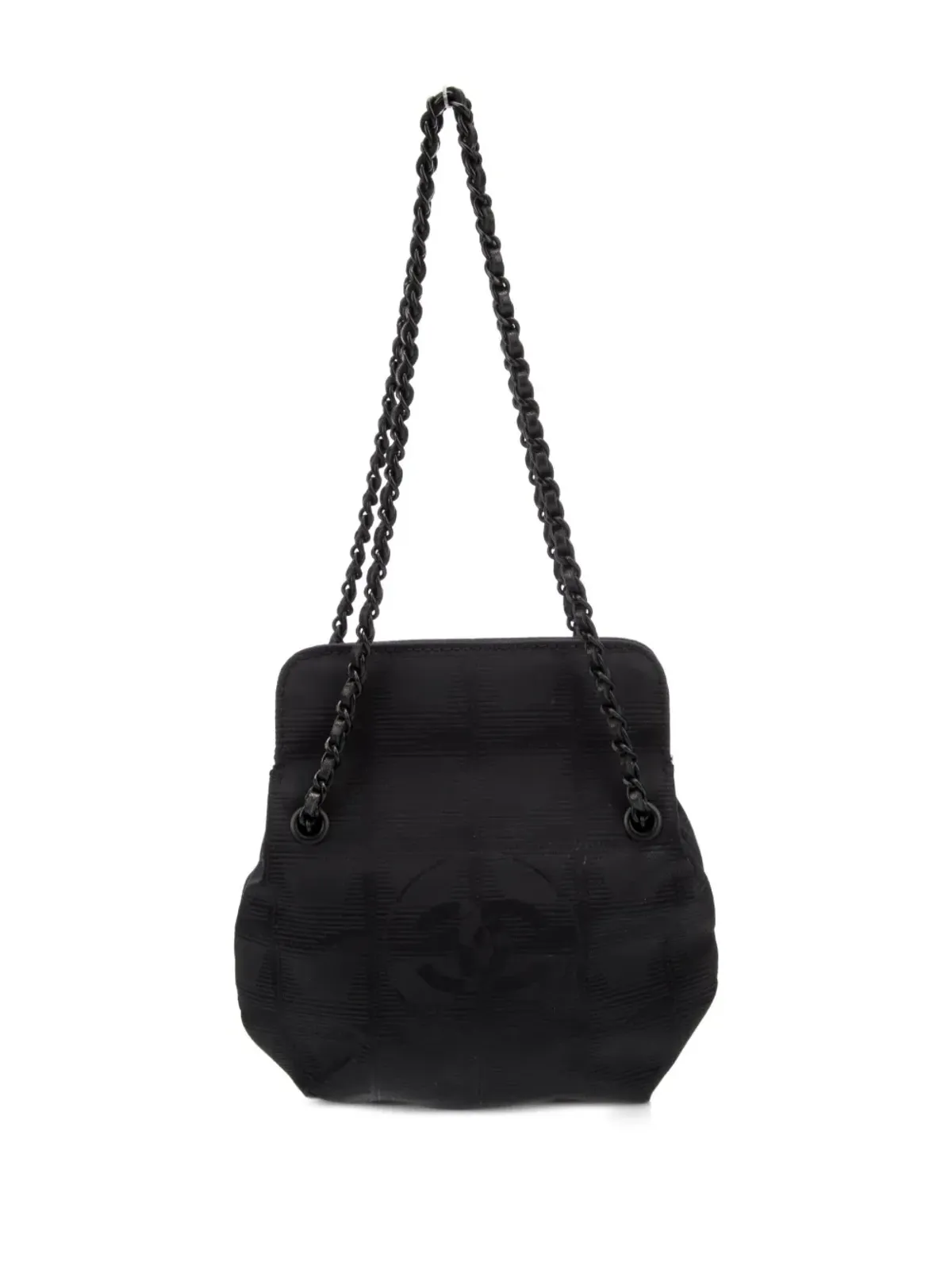 CHANEL ビンテージ 2002 CCミニバッグ ブラック - 画像4