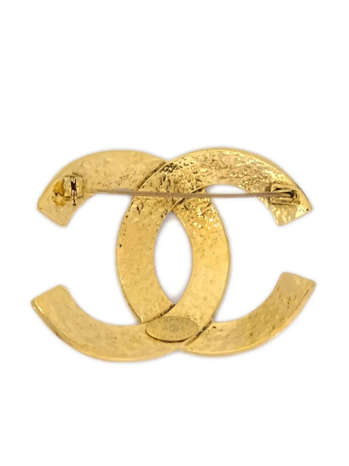 CHANEL ビンテージ 1994年 CC コサージュ ブローチ - 画像2