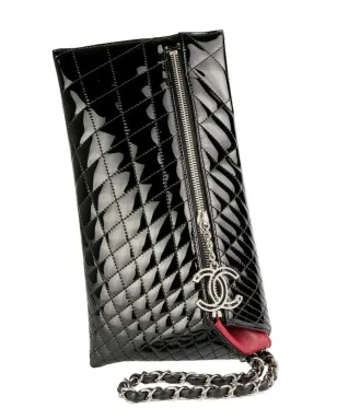 CHANEL ビンテージ 2008 カレイドスコープ・クラッチバッグ - ブラック - サムネイル1