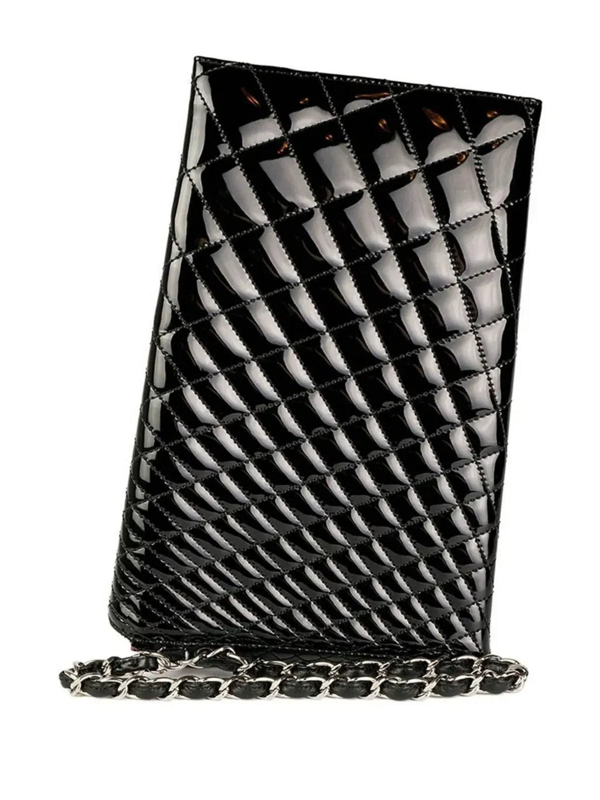 CHANEL ビンテージ 2008 カレイドスコープ・クラッチバッグ - ブラック - 画像2