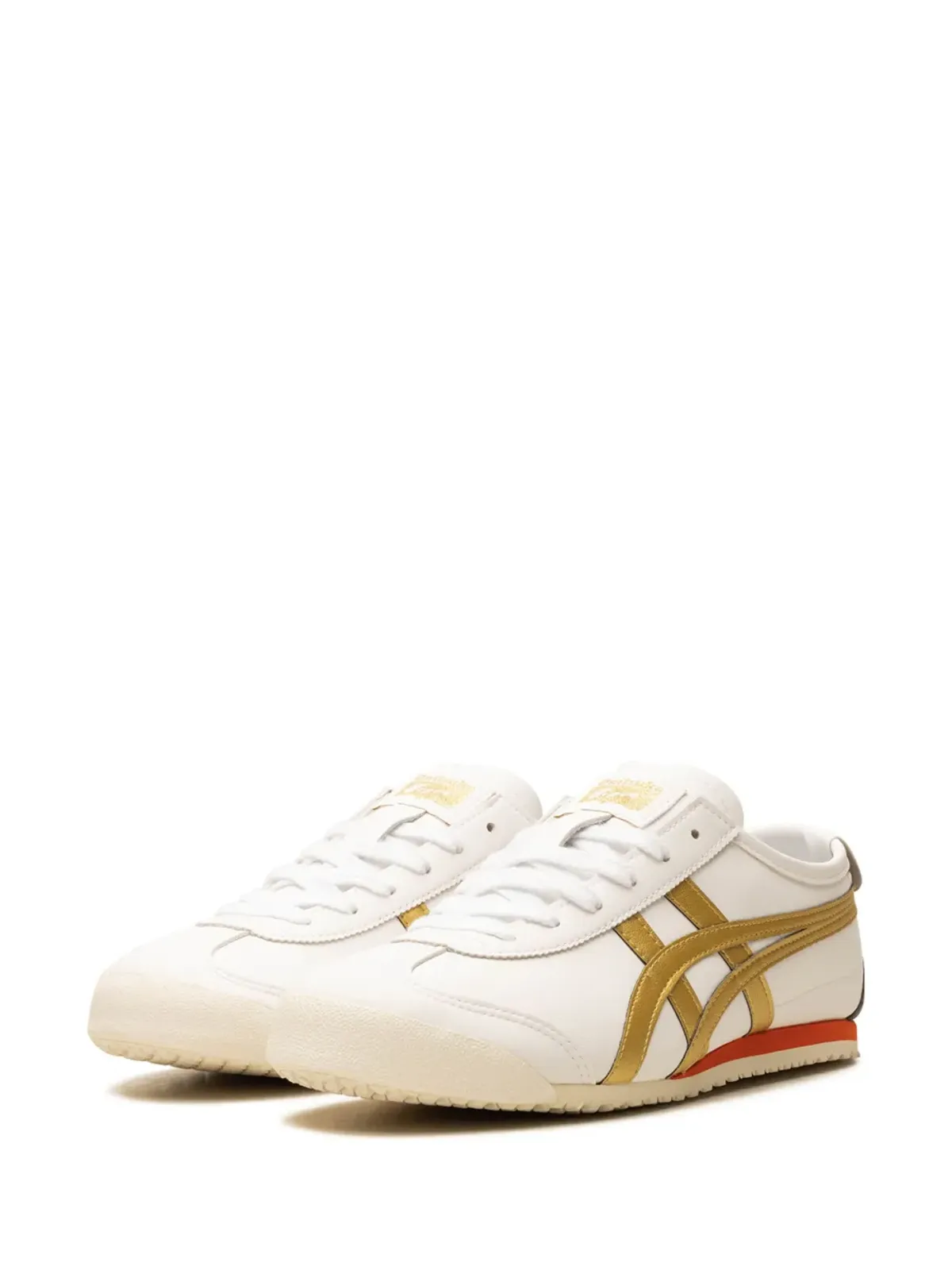 Onitsuka Tiger Mexico 66 ホワイト/ゴールド スニーカー - 画像5