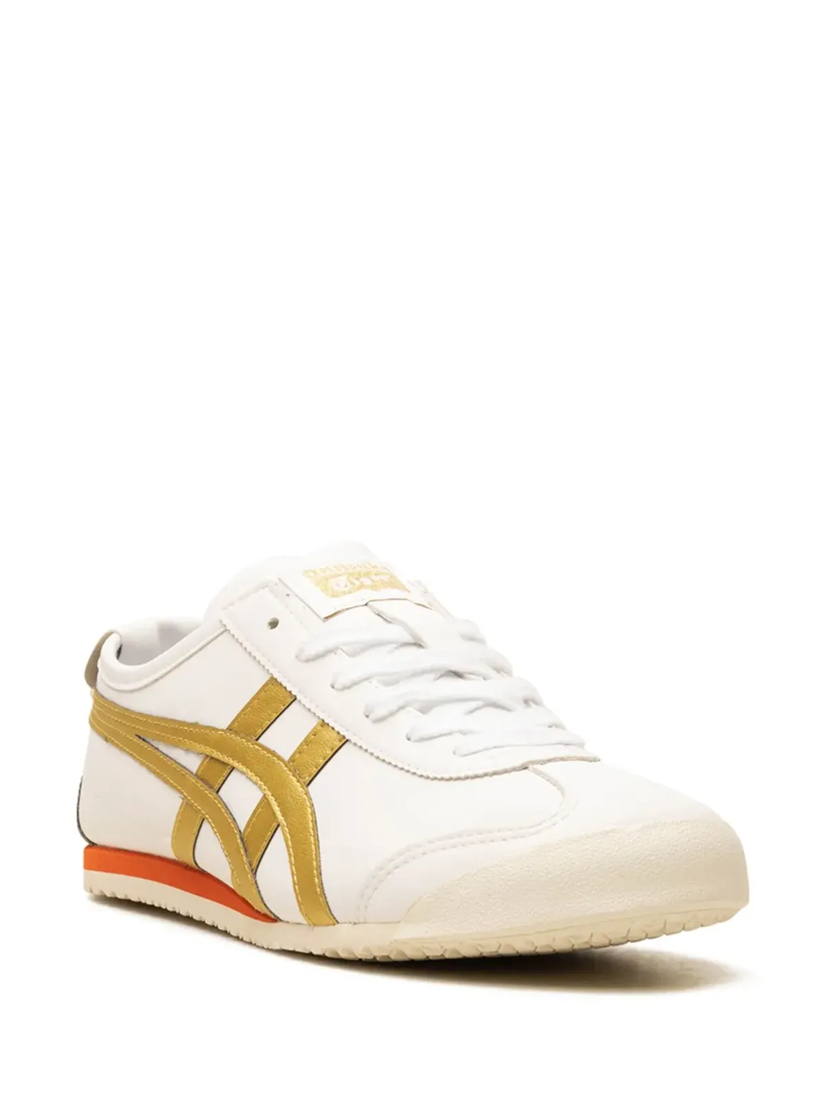 Onitsuka Tiger Mexico 66 ホワイト/ゴールド スニーカー - 画像2