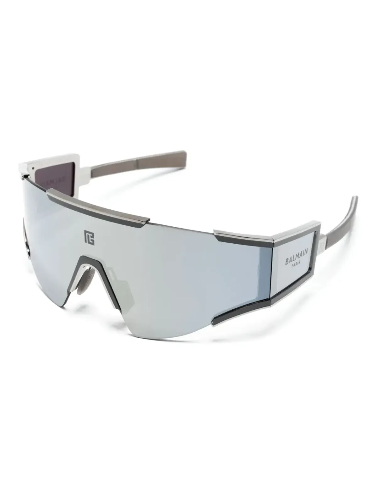 Balmain Eyewear フレッチ・シールドフレーム サングラス - 画像2