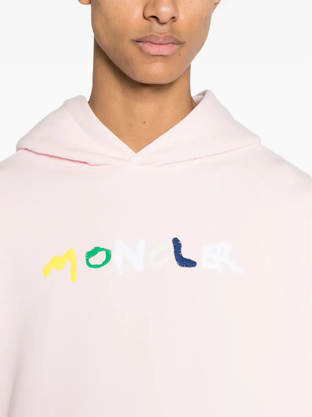 Moncler ロゴ刺繍 コットン パーカー - 画像5