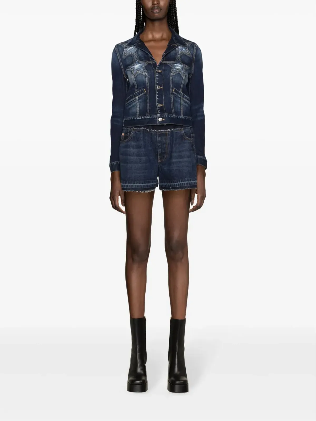 DSQUARED2 スーパースター デニムジャケット - 画像2