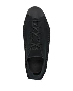 Y-3 Kyasu ロー・プラットフォーム スニーカー ブラック - サムネイル4