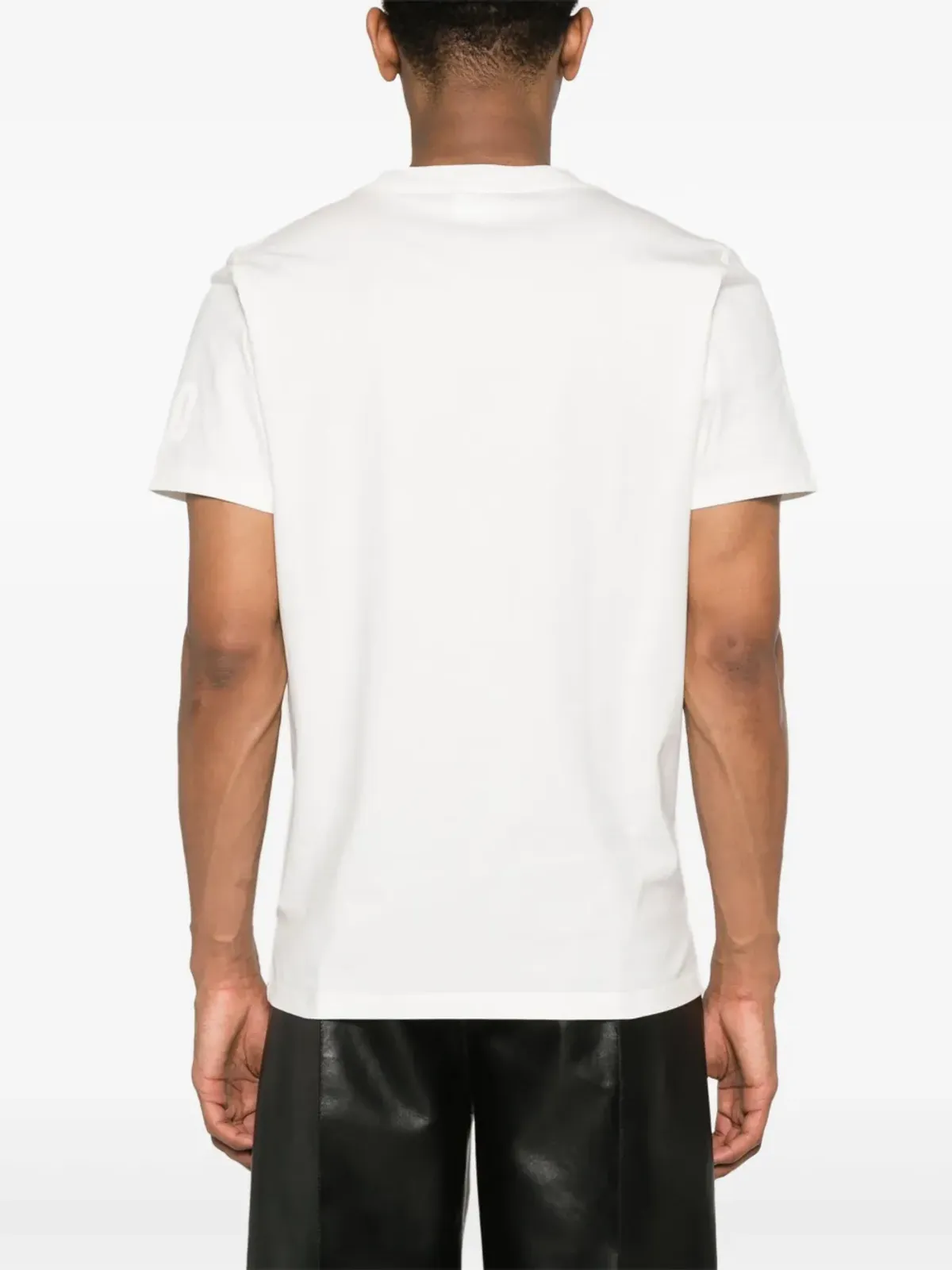 Courrèges ロゴプリント コットン Tシャツ - ホワイト - 画像4
