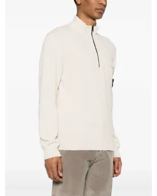 Stone Island コンパスバッジ ブークレ ジャンパー - Neutrals - サムネイル3
