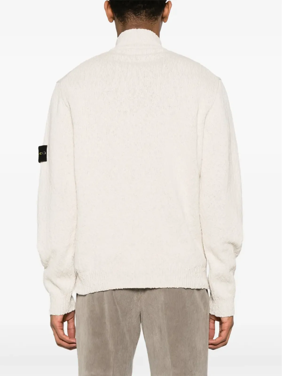 Stone Island コンパスバッジ ブークレ ジャンパー - Neutrals - 画像4