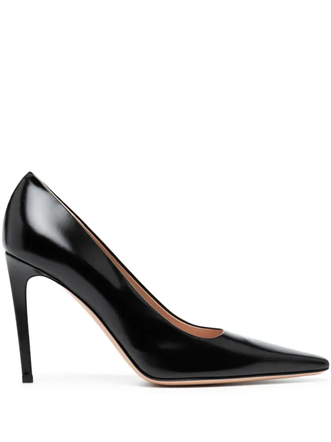Gianvito Rossi Gianvito Rossi トキオ レザー パンプス 95mm ブラックの商品画像