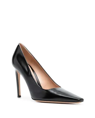 Gianvito Rossi トキオ レザー パンプス 95mm ブラック - サムネイル2