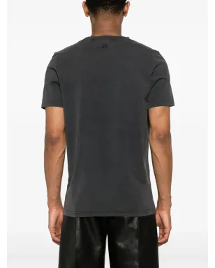 Courrèges クルーネック コットンTシャツ - グレー - サムネイル4