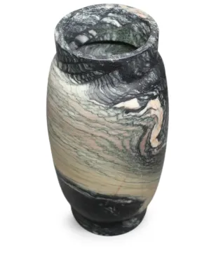 Editions Milano Stone marble vase - Green - サムネイル1