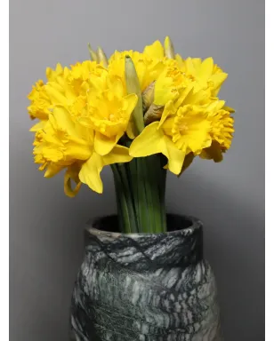 Editions Milano Stone marble vase - Green - サムネイル5