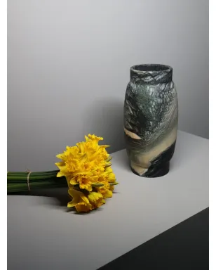 Editions Milano Stone marble vase - Green - サムネイル4