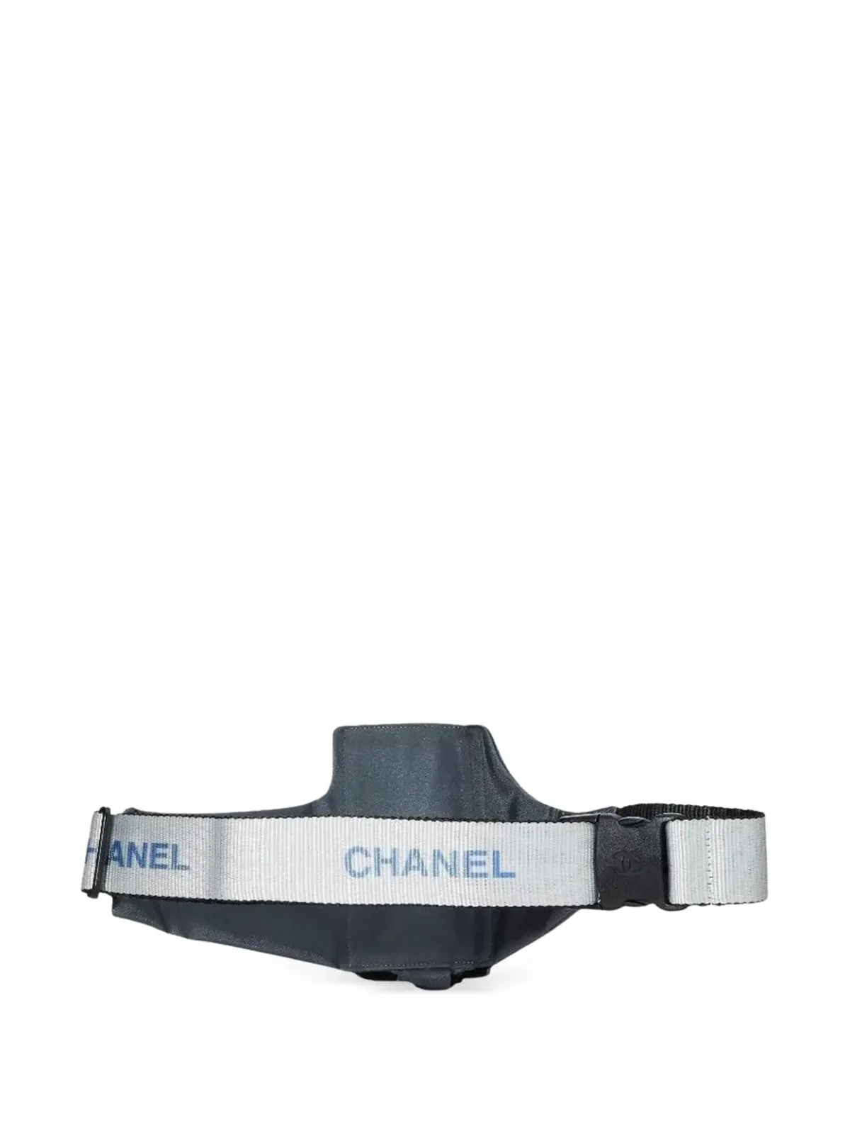 CHANEL ビンテージ 1990年代 水筒用ウエストストラップ グレー - 画像2