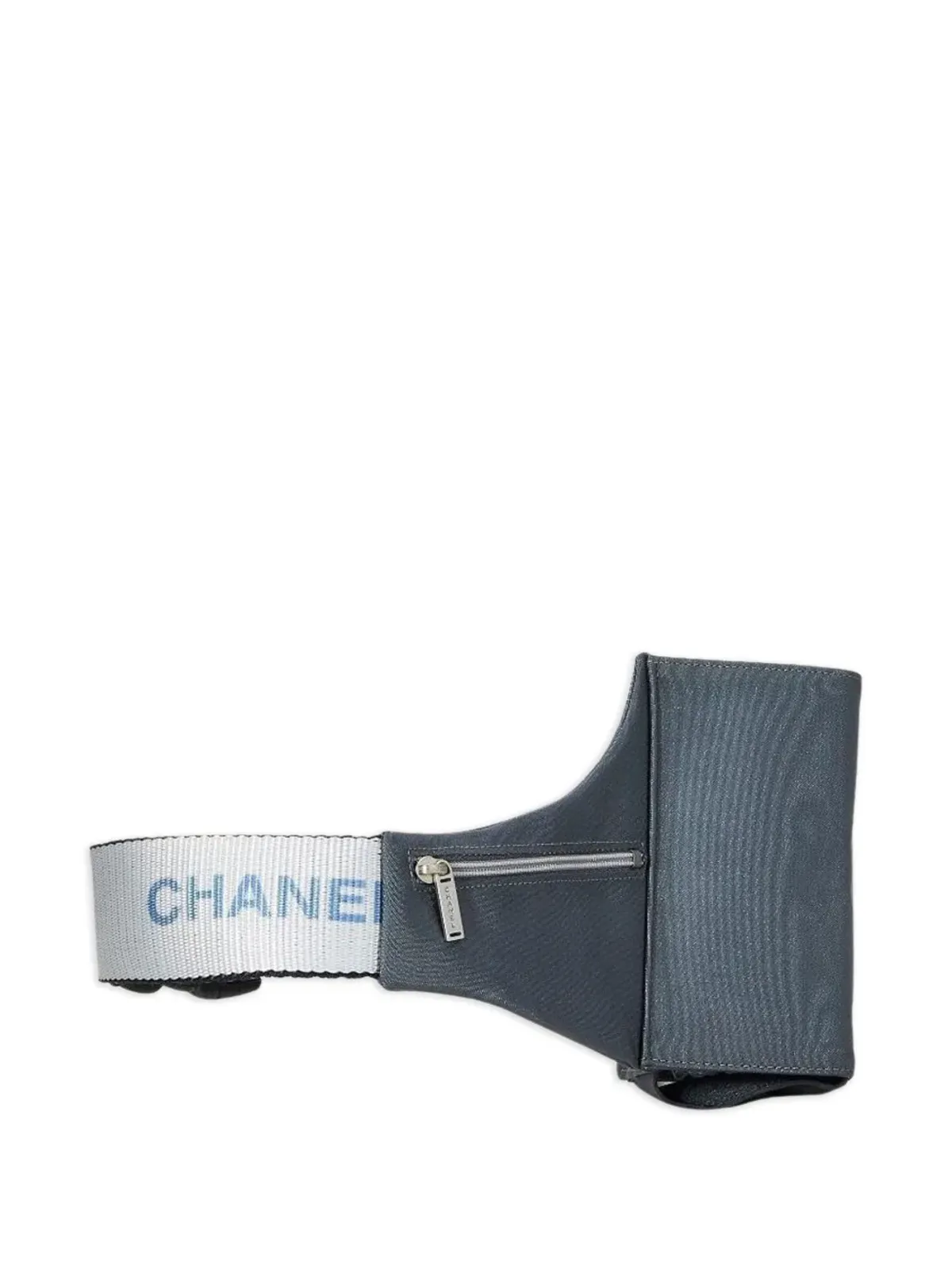 CHANEL ビンテージ 1990年代 水筒用ウエストストラップ グレー - 画像4